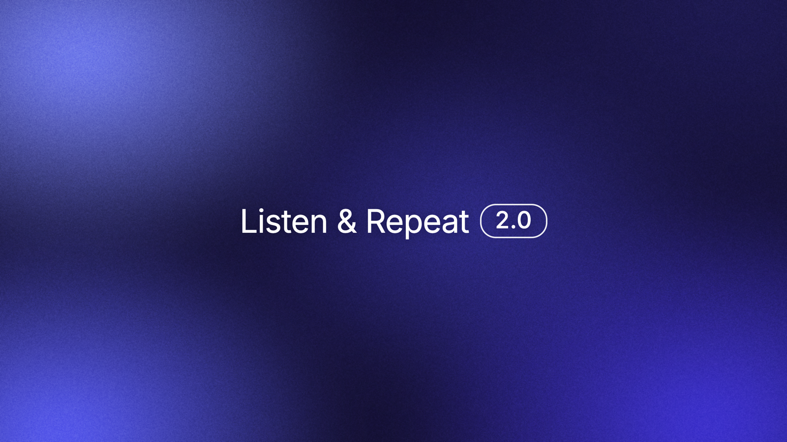 How to use Listen & Repeat 2.0: from a score to a fix list